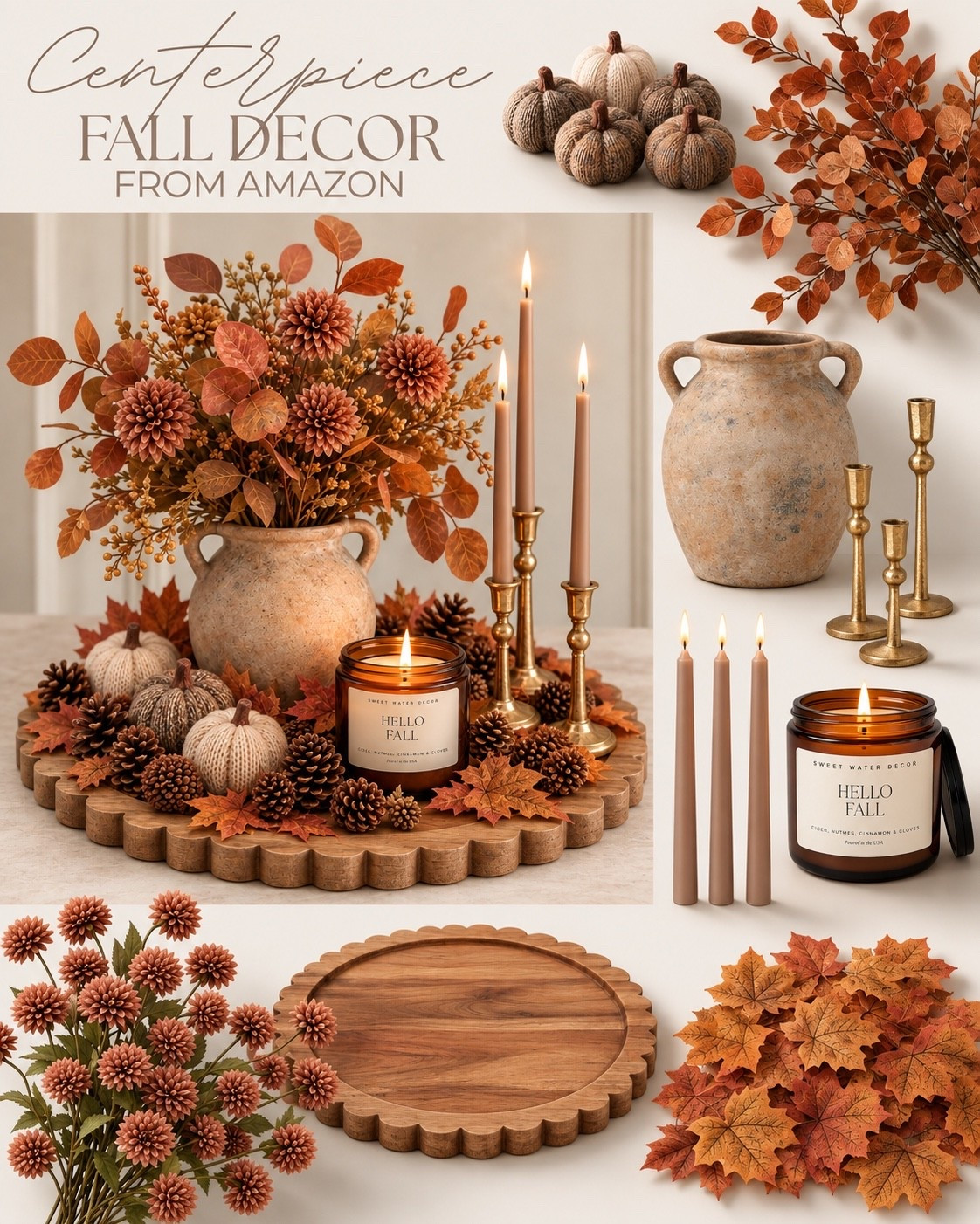 The coziest Autumn centerpiece 🍂 warm tones, candlelight and all the comfy feels 🤎

#LTKSaleAlert #LTKHome #LTKSeasonal