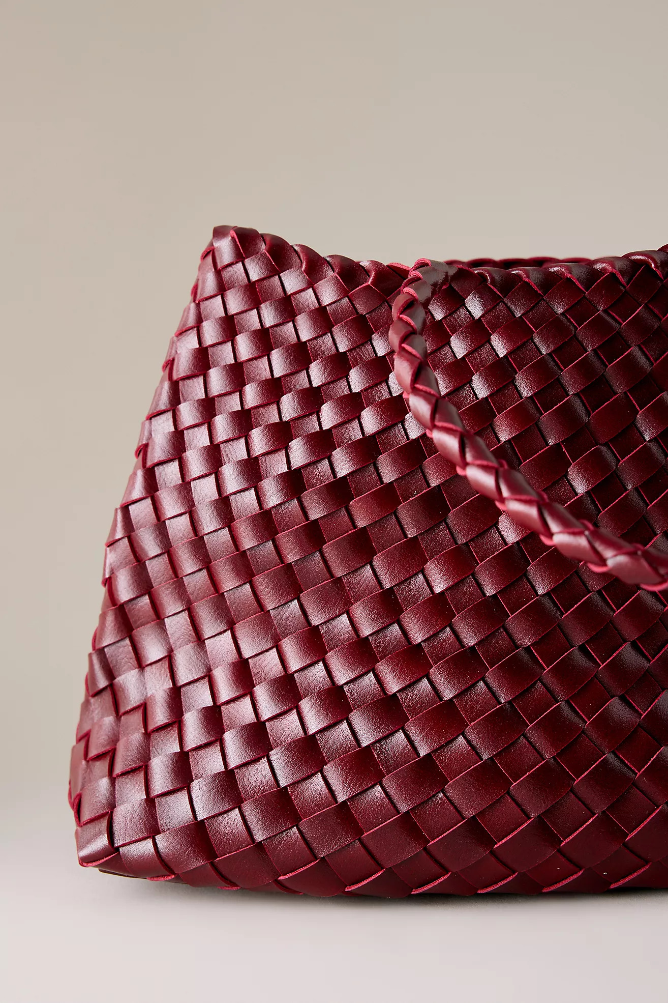 Calla Large Woven Satchel Bag | Anthropologie (UK)