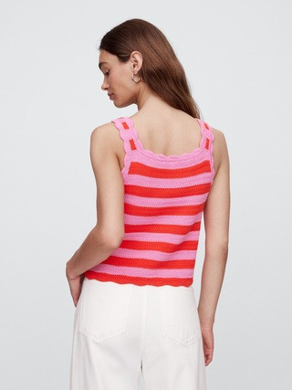 Squareneck Sweater Tank Top | Gap Factory