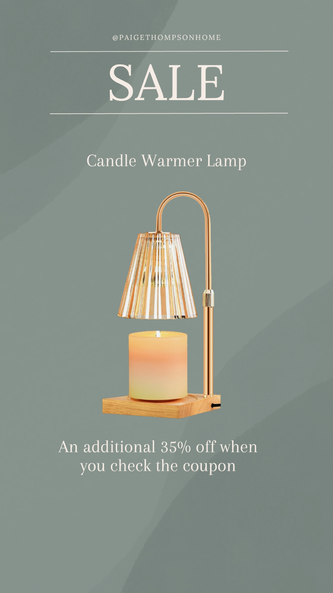 Sale// Candle Warmer Lamp only $16.37 when you select the coupon 

#LTKsalealert #LTKfindsunder50 #LTKhome