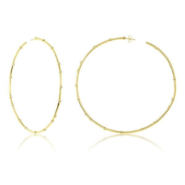4" Big Ass Hoops | Melinda Maria