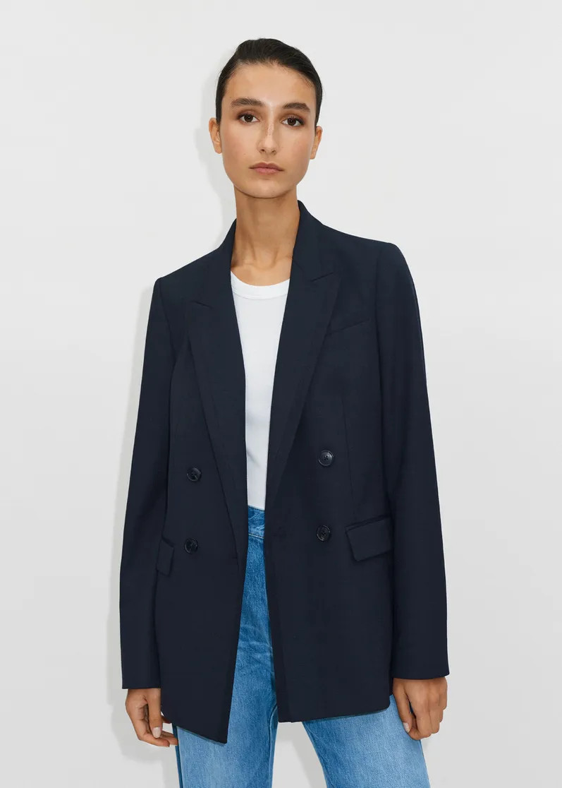 Double-Breasted Forever Blazer | ME+EM US
