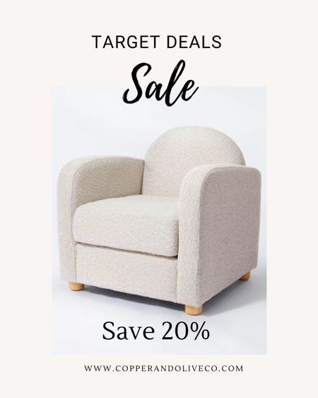 Target Black Friday deals! Save 20% on this neutral chair. Target home furniture! 

#LTKsalealert #LTKhome #LTKCyberWeek
