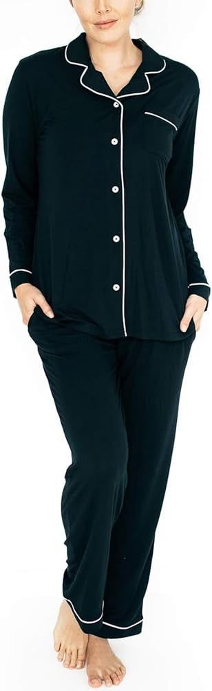 Kindred Bravely Clea Maternity Pajamas & Postpartum Lounge Sets for Women, Long Sleeve Nursing Pa... | Amazon (US)