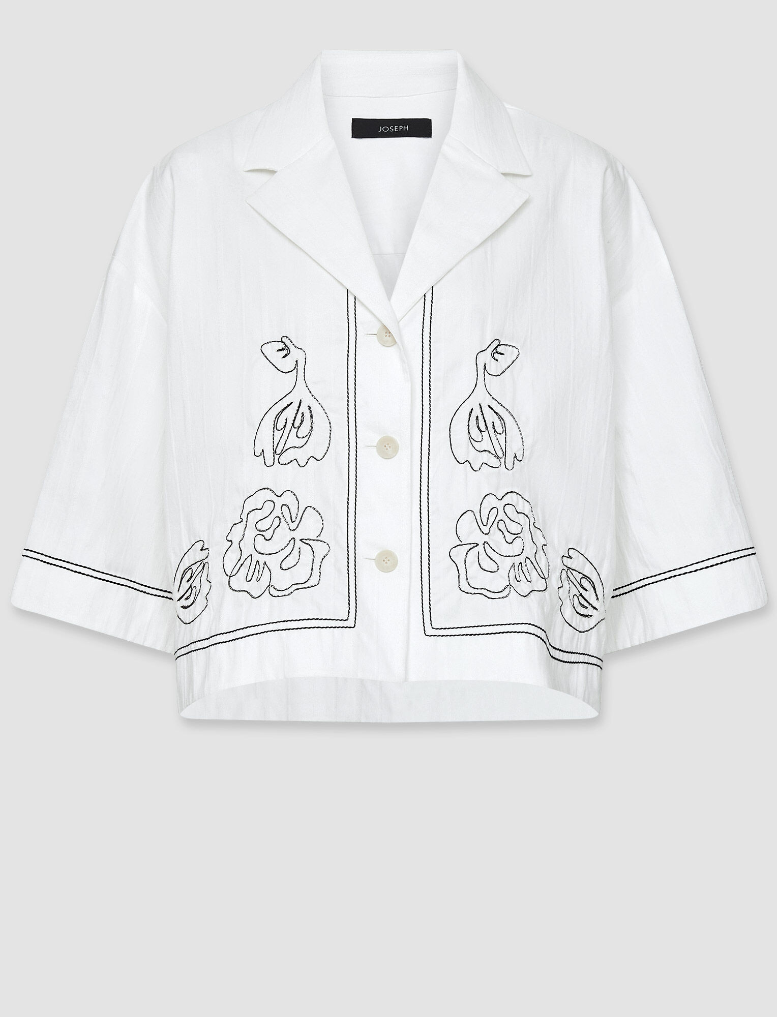 Floral Cotton Leopold Blouse | Joseph