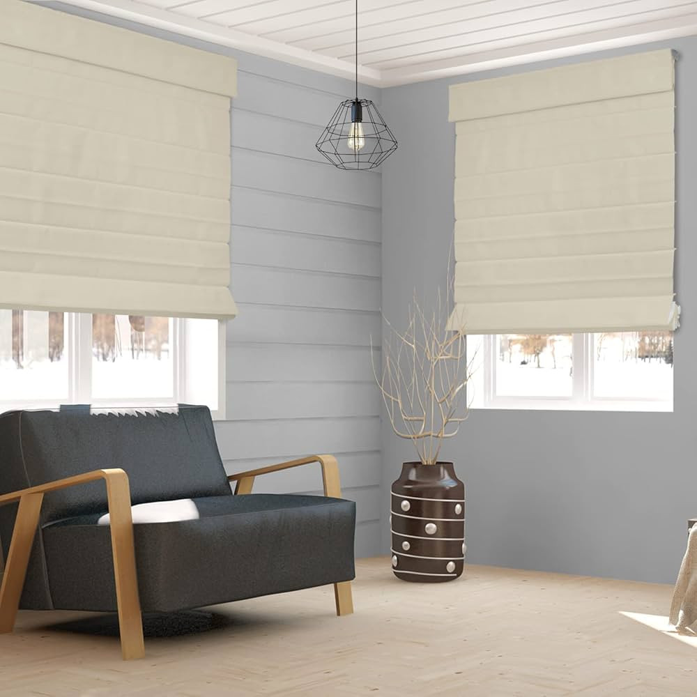 CHICOLOGY Roman Shades for Windows , Roman Shades , Window Treatments , Custom Roman Window Shade... | Amazon (US)