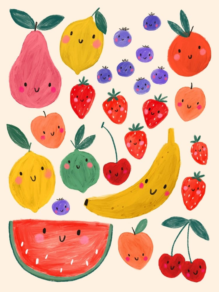 Happy Fruit Salad | Fy