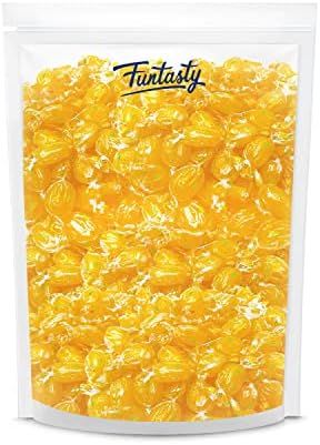 Funtasty Lemon Drops Filled Hard Candy, Individually Wrapped, Bulk Pack 2 Lbs | Amazon (US)