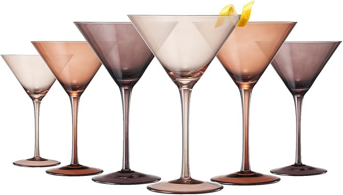 Venus Glasses Luxury Glassware - Set of 6 - Everyday, Holiday Gift Her, Mom, Wife, Girlfriend, Sp... | Amazon (US)