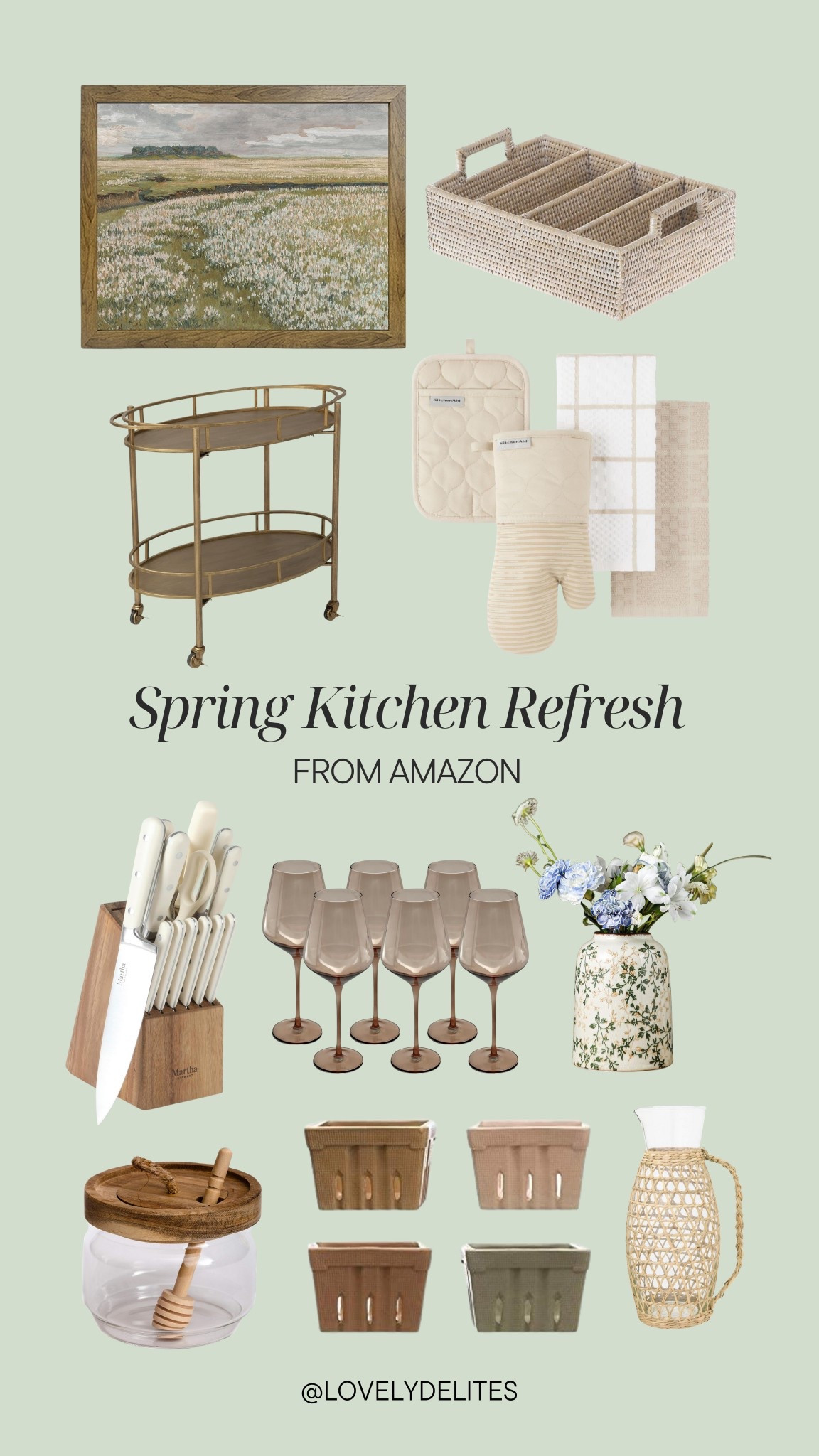 Items I’m loving for a spring kitchen refresh ✨