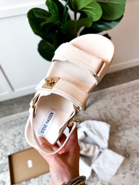 New Sandal Obsession!  These sandals are SO COMFY! Perfect for a athleisure or everyday outfit! 

#LTKfindsunder50 #LTKshoecrush #LTKfitness