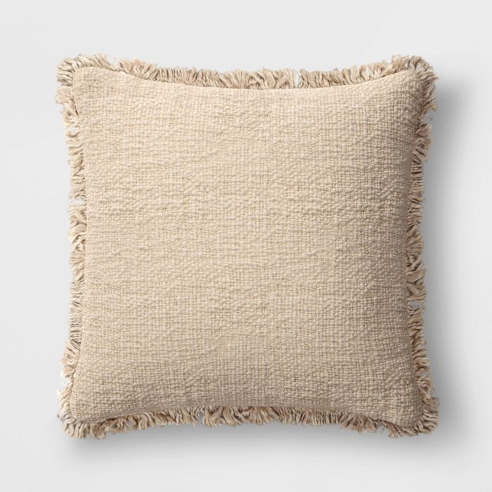 Throw Pillow with Fringe - Threshold™ | Target