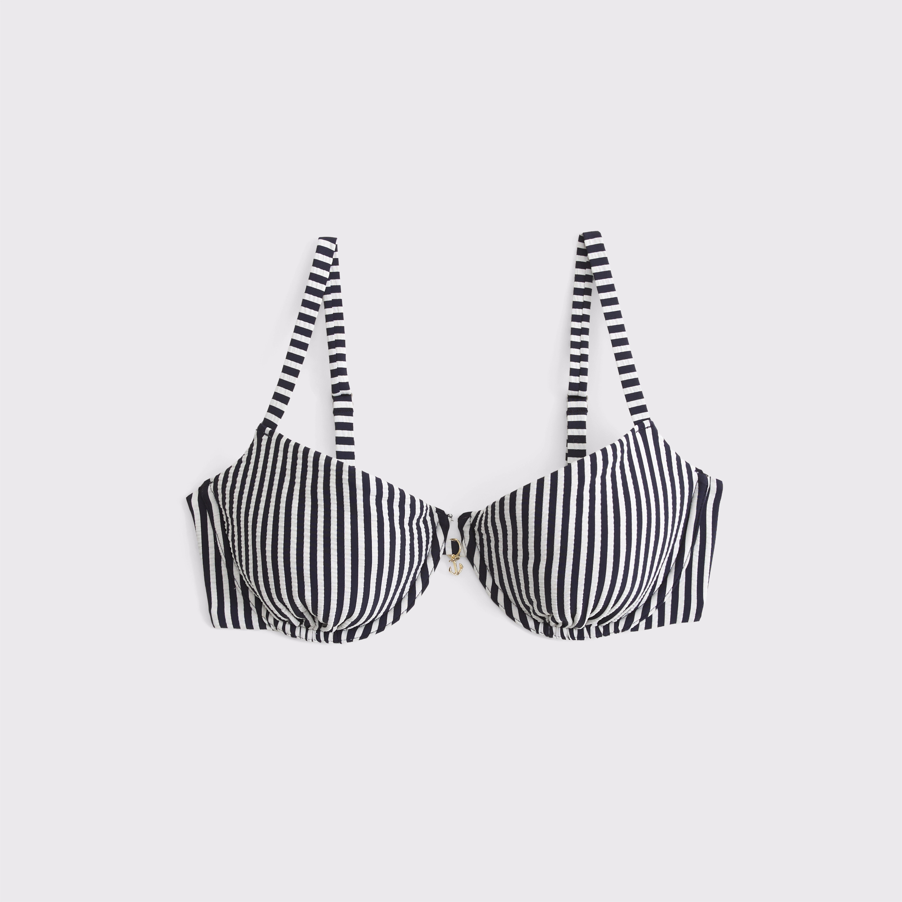 Curve Love Balconette Underwire Bikini Top | Abercrombie & Fitch (US)