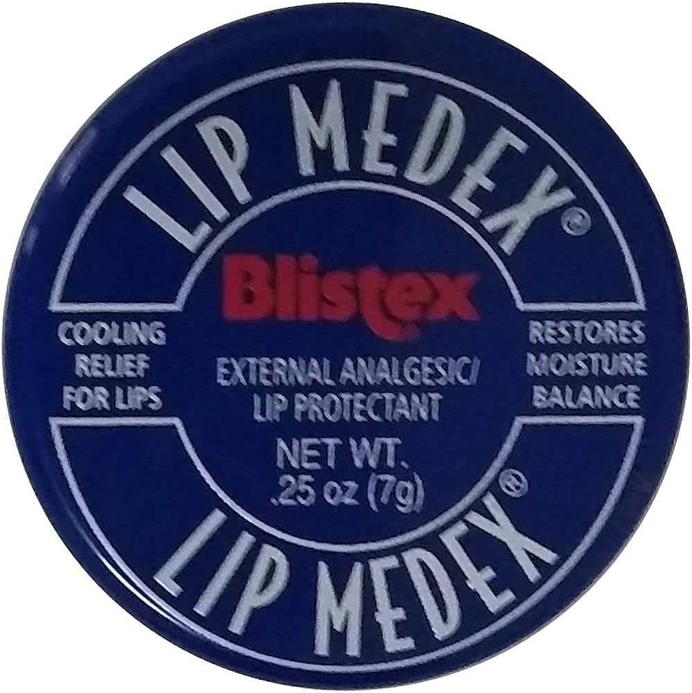 Blistex Medicated Lip Balm, Lip Medex - for Cold, Sores, Cracked & Dry Lips - 0.25 Oz x 2 Pack | Amazon (US)