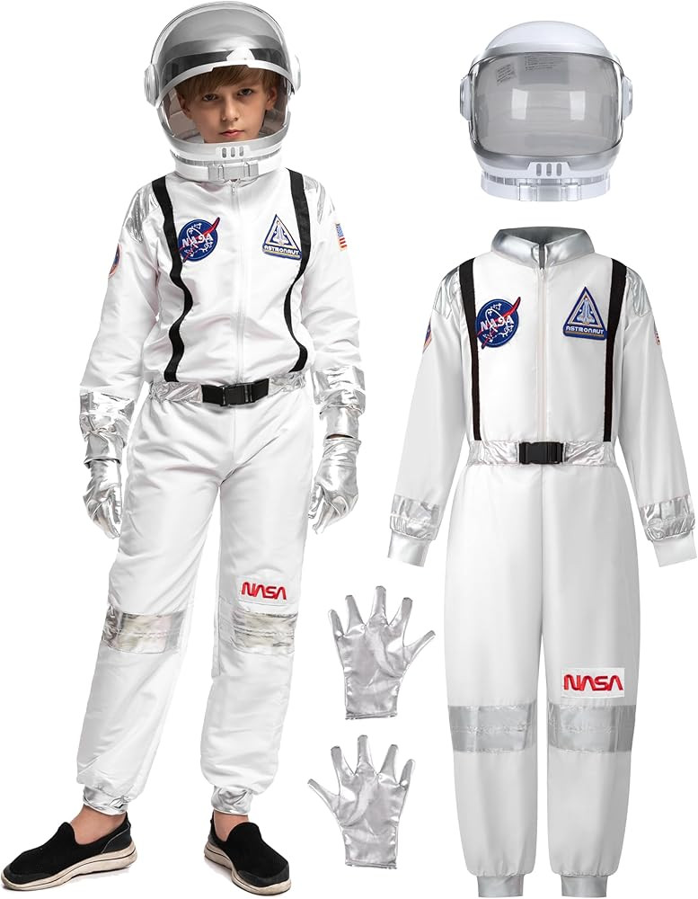 Spooktacular Creations Halloween Astronaut Costume for Kids, Unisex Astronaut Outfit, Toddler Pil... | Amazon (US)