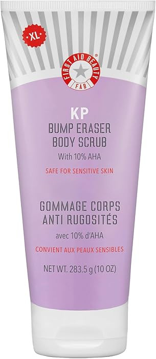 First Aid Beauty - KP Bump Eraser Body Scrub with 10% AHA, Keratosis Pilaris Skin Exfoliater with... | Amazon (US)