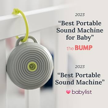 Amazon.com: Yogasleep Hushh Portable White Noise Sound Machine for Baby, 3 Soothing Natural Sound... | Amazon (US)
