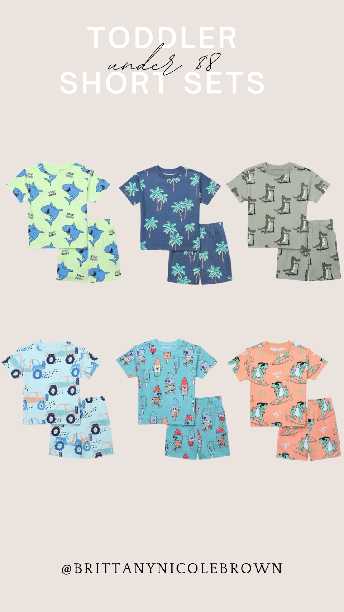 How cute are these sets for under $8 💛

#LTKfamily #LTKkids