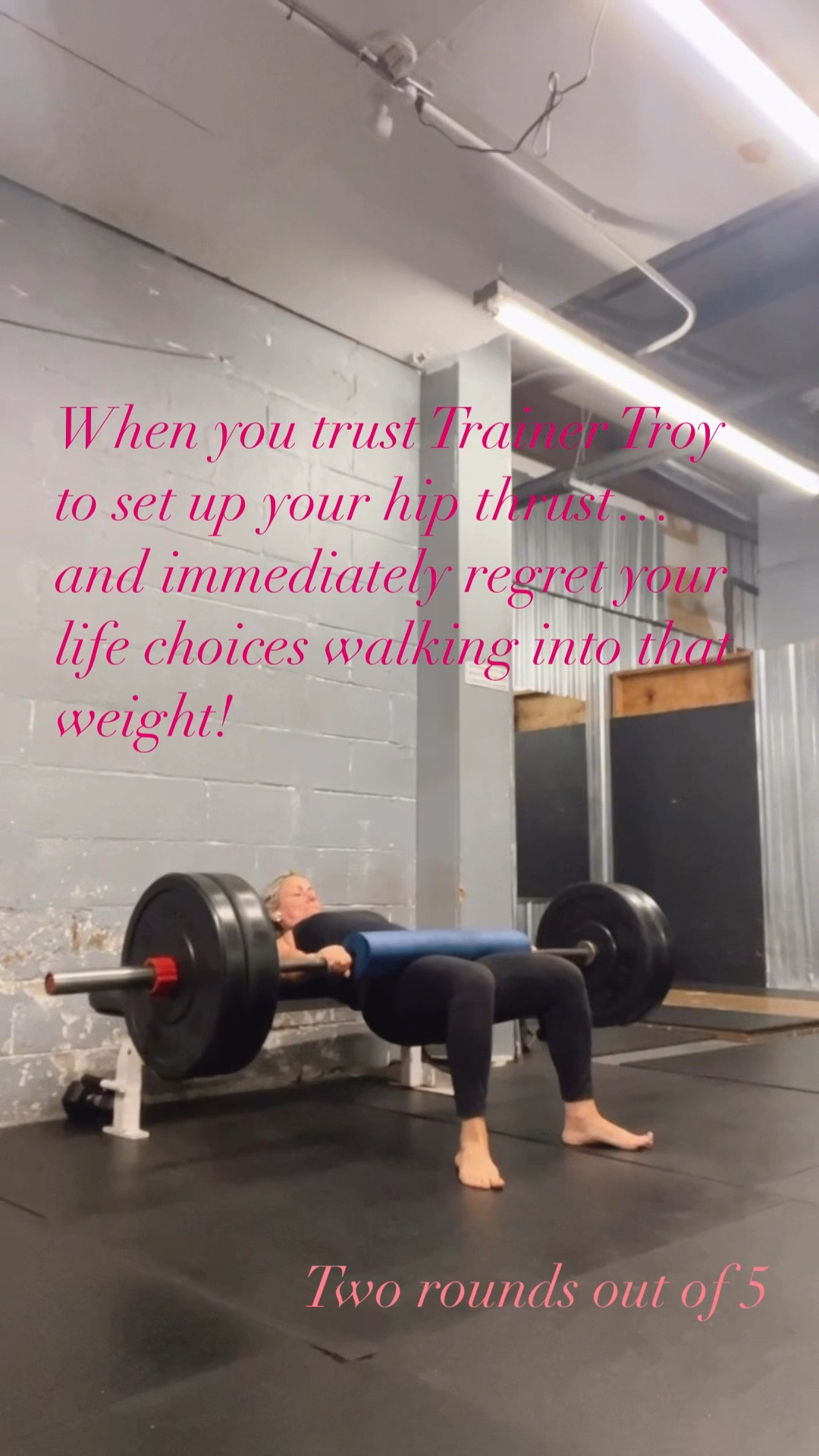 When you trust Trainer Troy to set up your hip thrust… and immediately regret your life choices walking into that weight! Safe to say my glutes will be feeling this one tomorrow. Sharing all my gym must-haves that get me through these tough sessions—shop everything from my leggings to my favorite water bottle right here!

#LTKActive