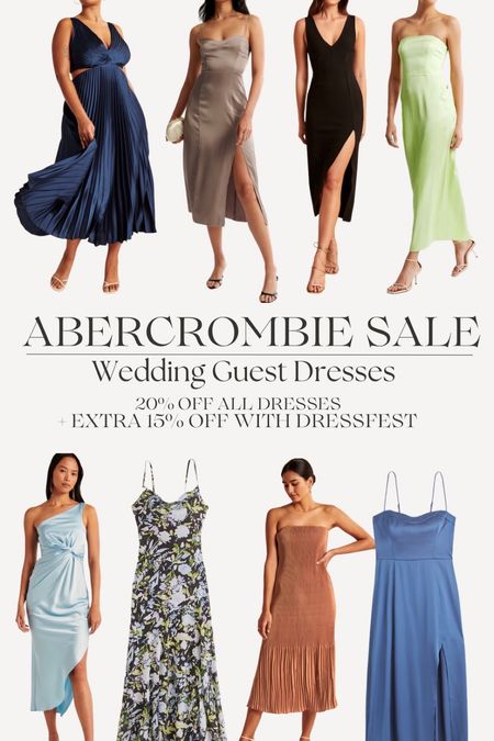 Abercrombie dresses 20% off plus extra 15% with DRESSFEST !! These are perfect for wedding guest options 


Wedding, wedding guest dress

#LTKstyletip #LTKwedding #LTKunder100