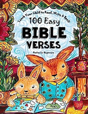 Teach Your Child to Read, Write and Spell: 100 Easy Bible Verses - Psalms (Christian Family Homes... | Amazon (US)