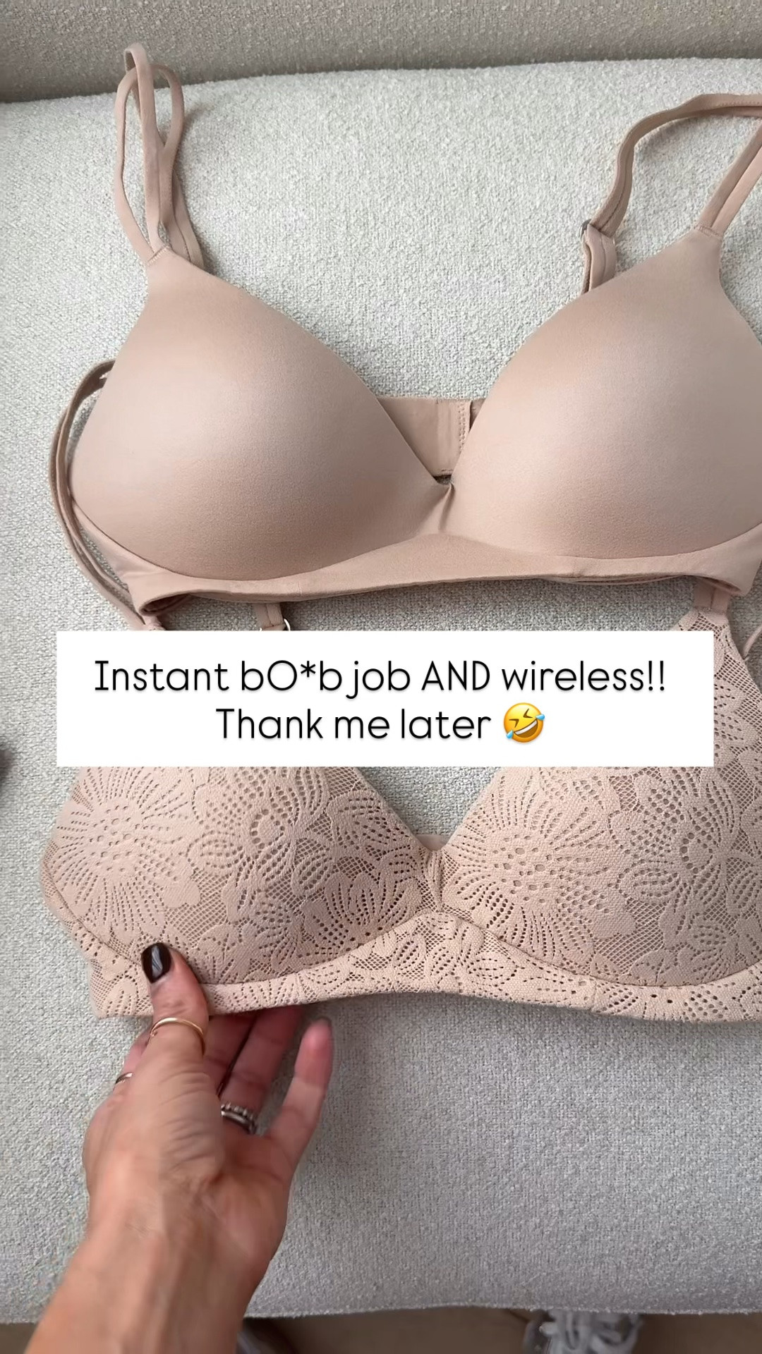 Things I’d buy immediately if I lost them today! I love these wireless push-up bras with adjustable straps and hook & eye closure. These give you some serious LIFT and are so comfortable! I think these are TTS.

#LTKootd #LTKgrwm #LTKmomlife

#LTKootd #LTKgrwm #LTKmomlife