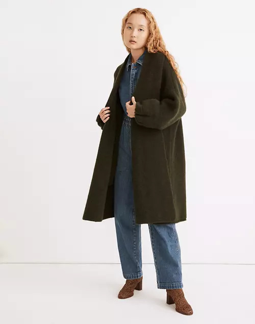 Glenridge Shawl-Collar Sweater-Coat | Madewell