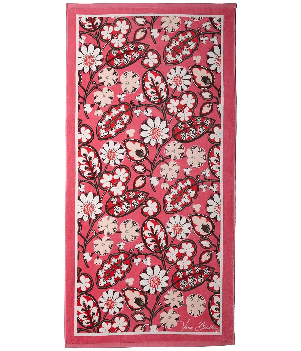 Vera Bradley - Beach Towel (Blush Pink) Bath Towels | Zappos