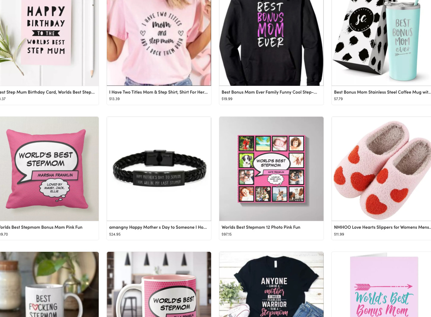 Check out my stepmom gift guide! We did the work for you! Happy Mother's Day!!! #MothersDay #Stepmom #BonusMom #Love #Family @shop.LTK 

 #LTKU #LTKFamily #LTKMens