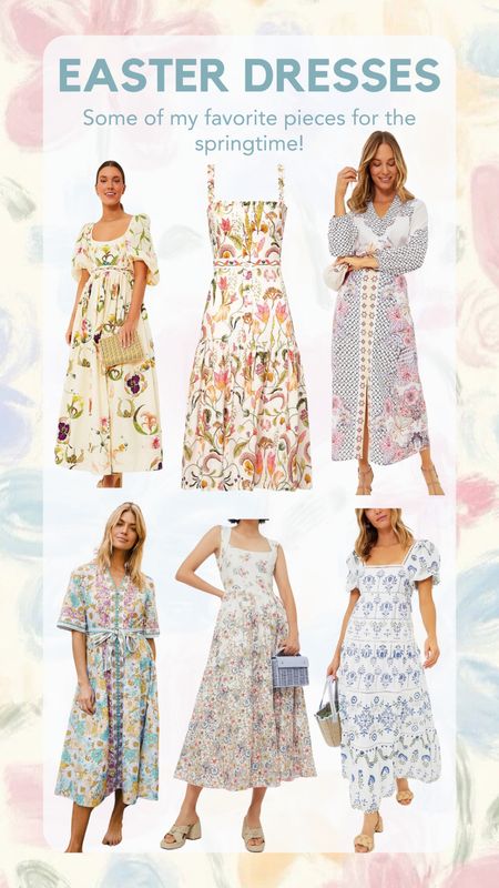 Some beautiful spring dresses for Easter!