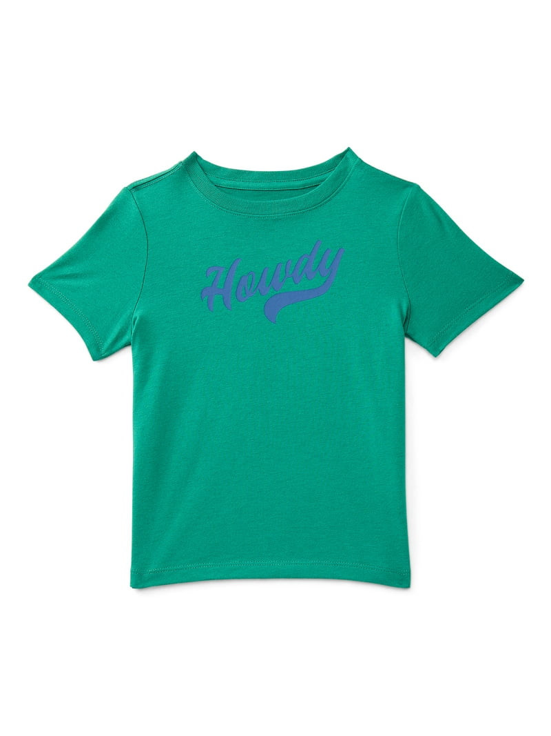 Wonder Nation Toddler Boys Short Sleeve Graphic T-Shirt, Sizes 18M-5T | Walmart (US)