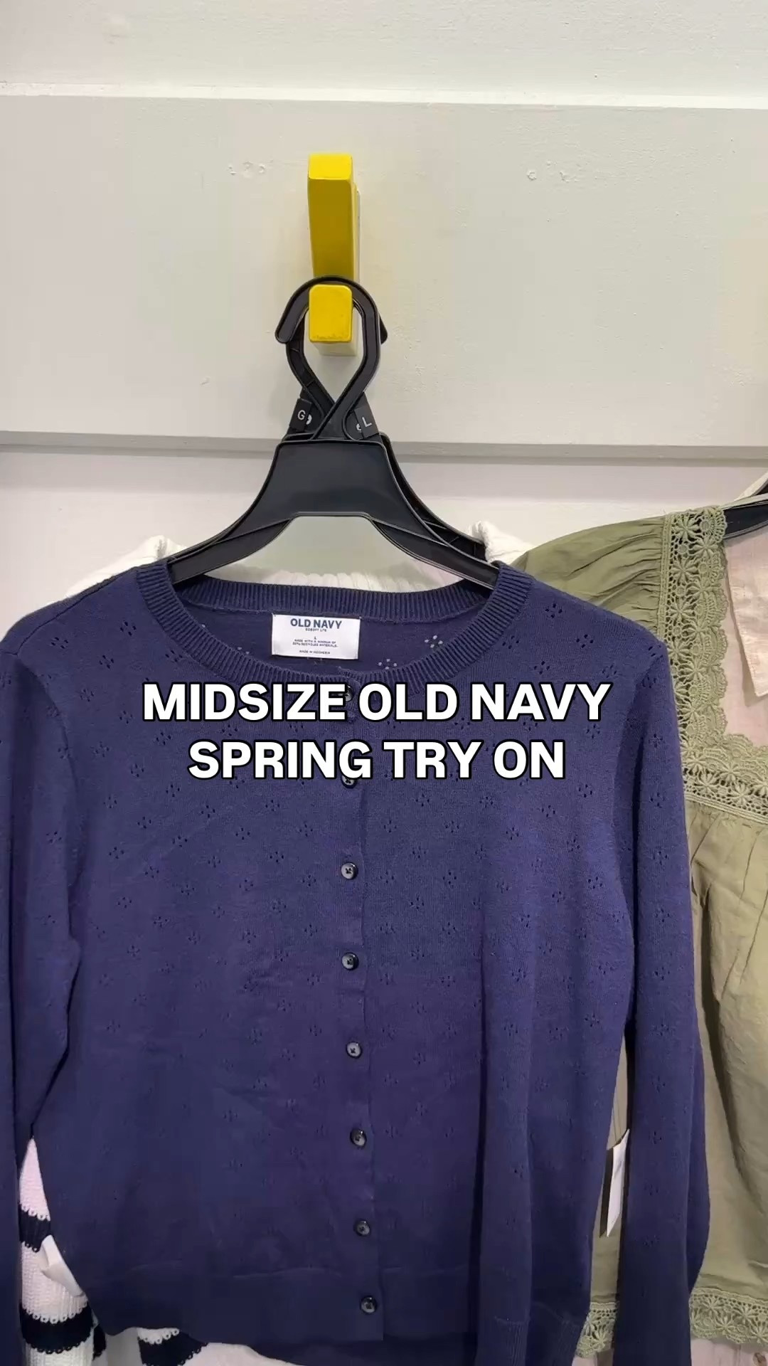 So many good spring finds from @Old Navy! Lots of yellow, muted tones and blues are on the horizon for the upcoming spring season! Now if only it would be warm enough to wear these cute finds! 

#LTKSeasonal #LTKMidsize #LTKootd