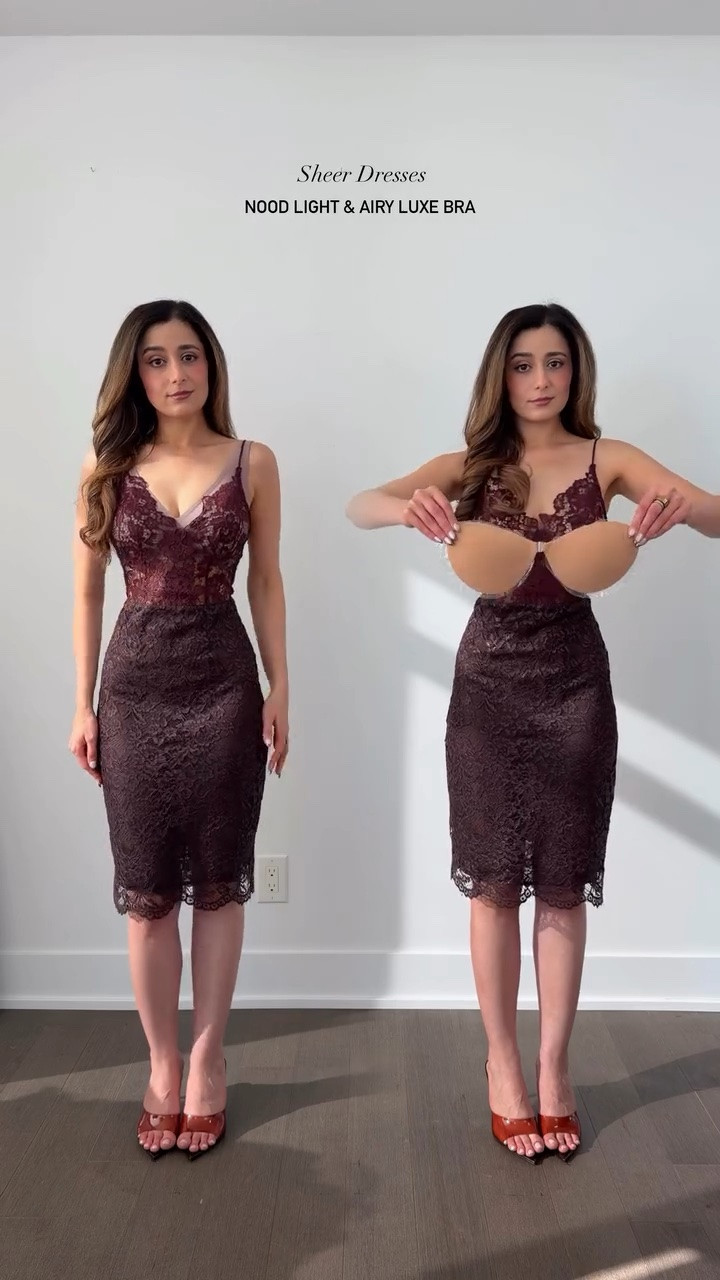 4 necklines. 4 adhesive bras solutions 👀

#LTKgrwm #LTKootd #LTKSeasonal
