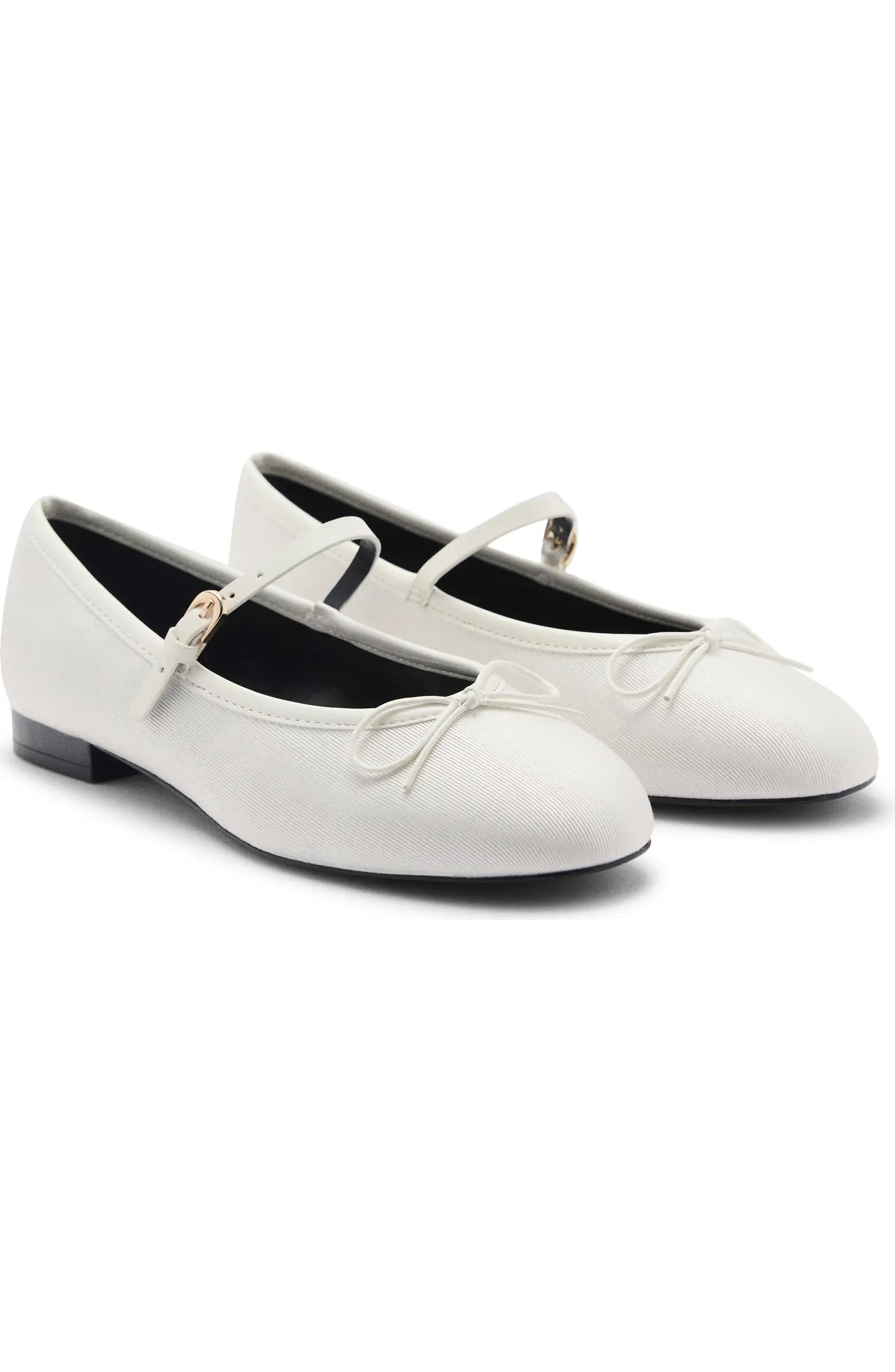 Buckle Strap Corduroy Ballerina Flat (Women) | Nordstrom