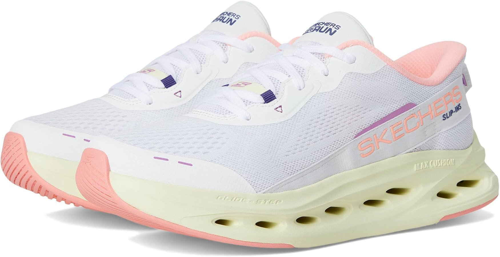 Skechers Women's Max Cushioning Glide Step Caledonia Hands Free Slip-ins Sneaker | Amazon (US)