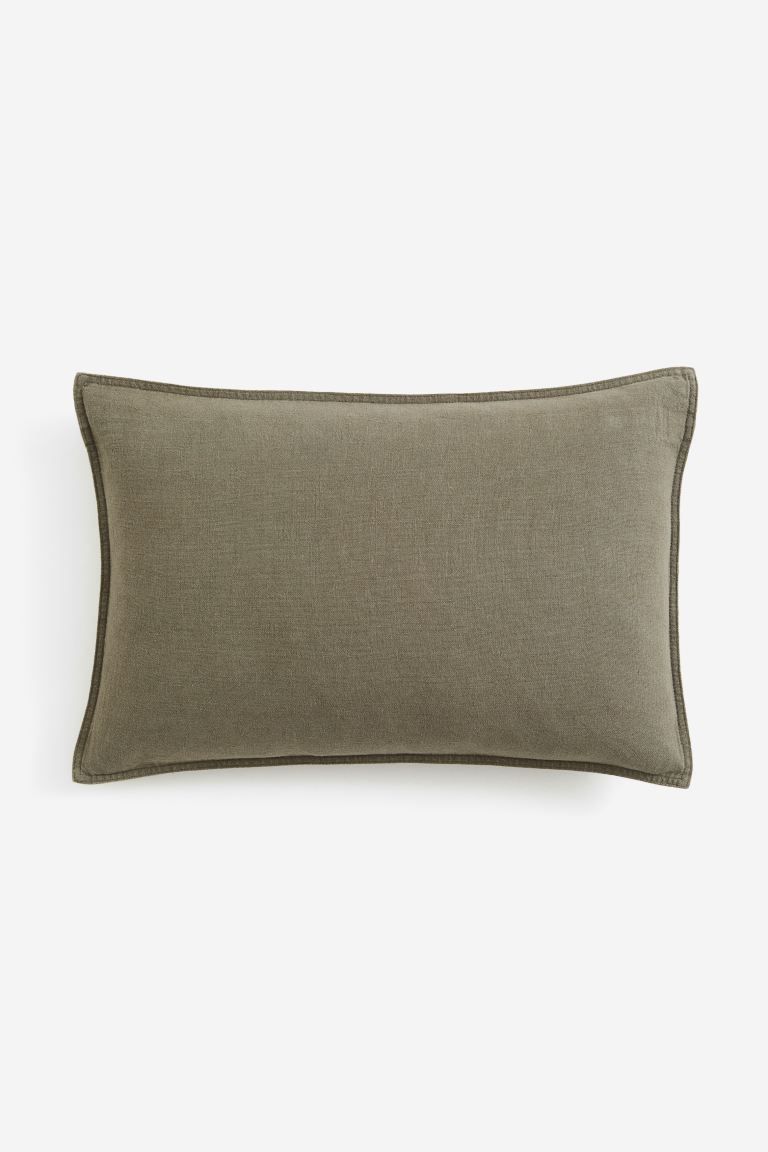Linen-blend Cushion Cover | H&M (US + CA)