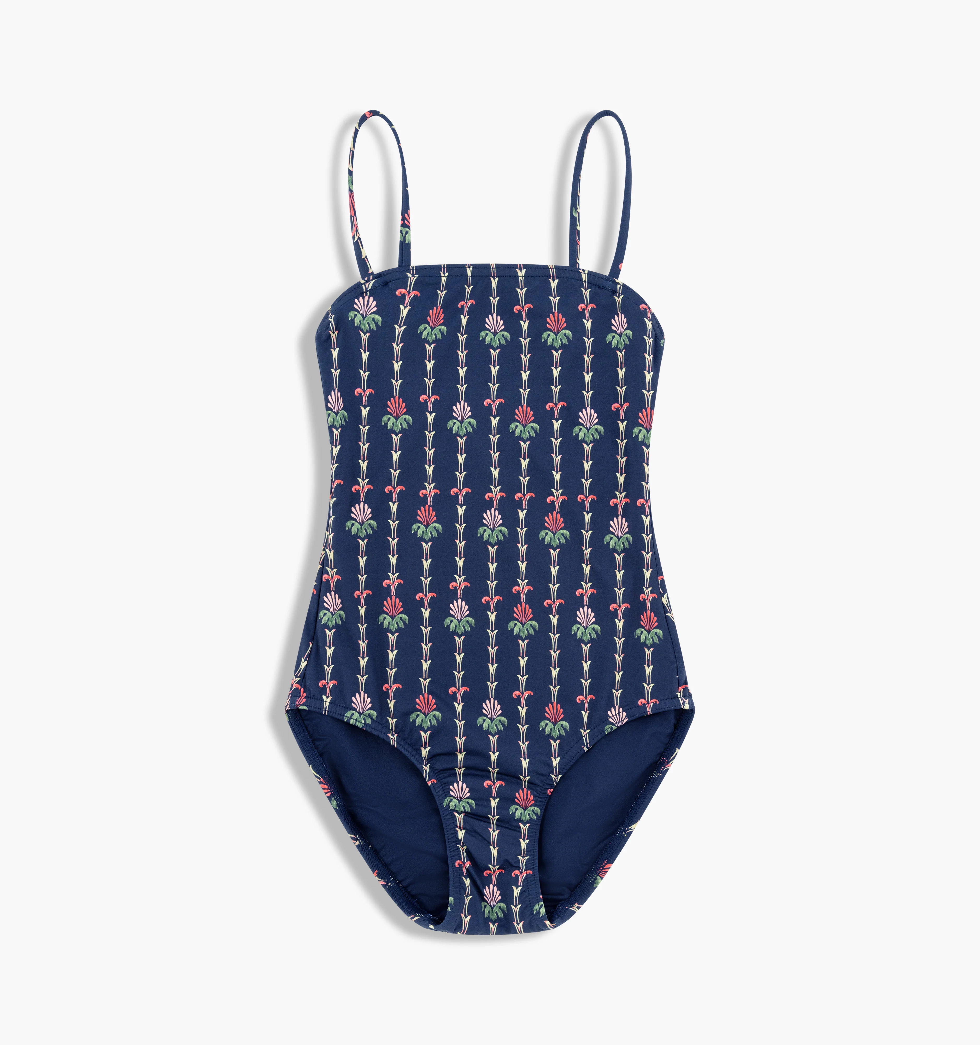 The Giana Swimsuit | Navy Trailing Fern / XL | Hill House Home | Hill House Home US