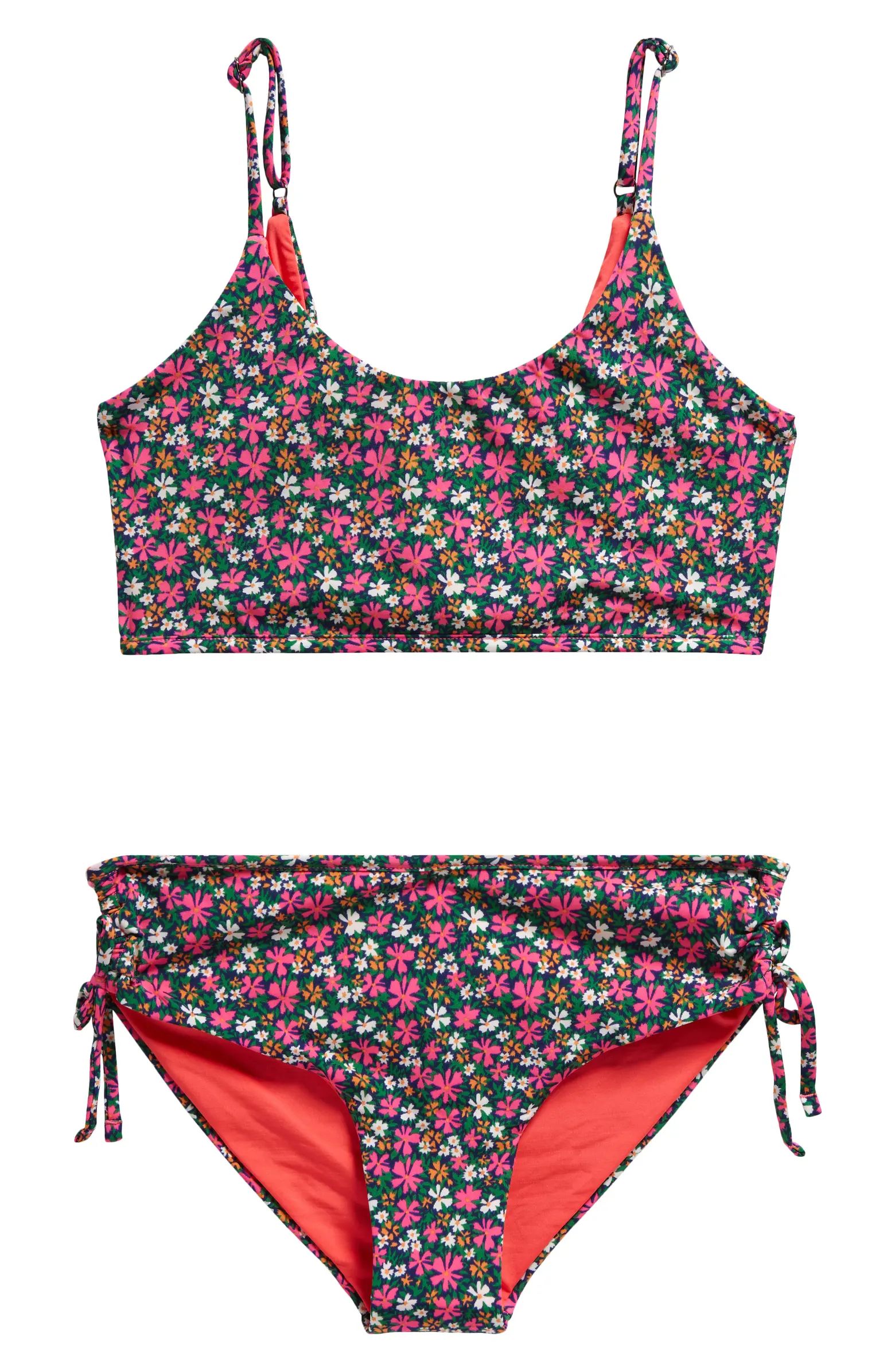 Kids' Blossom Sunflower Two-Piece Swimsuit | Nordstrom