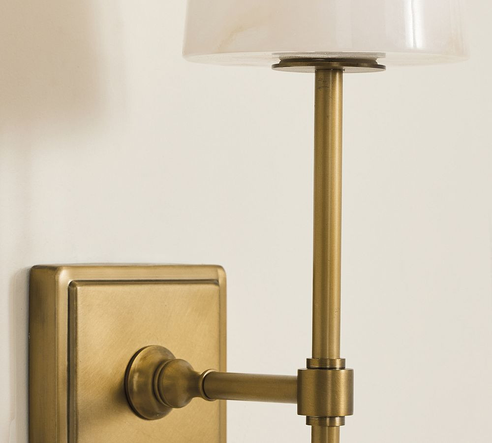 Pearson Alabaster Sconce (18") | Pottery Barn (US)