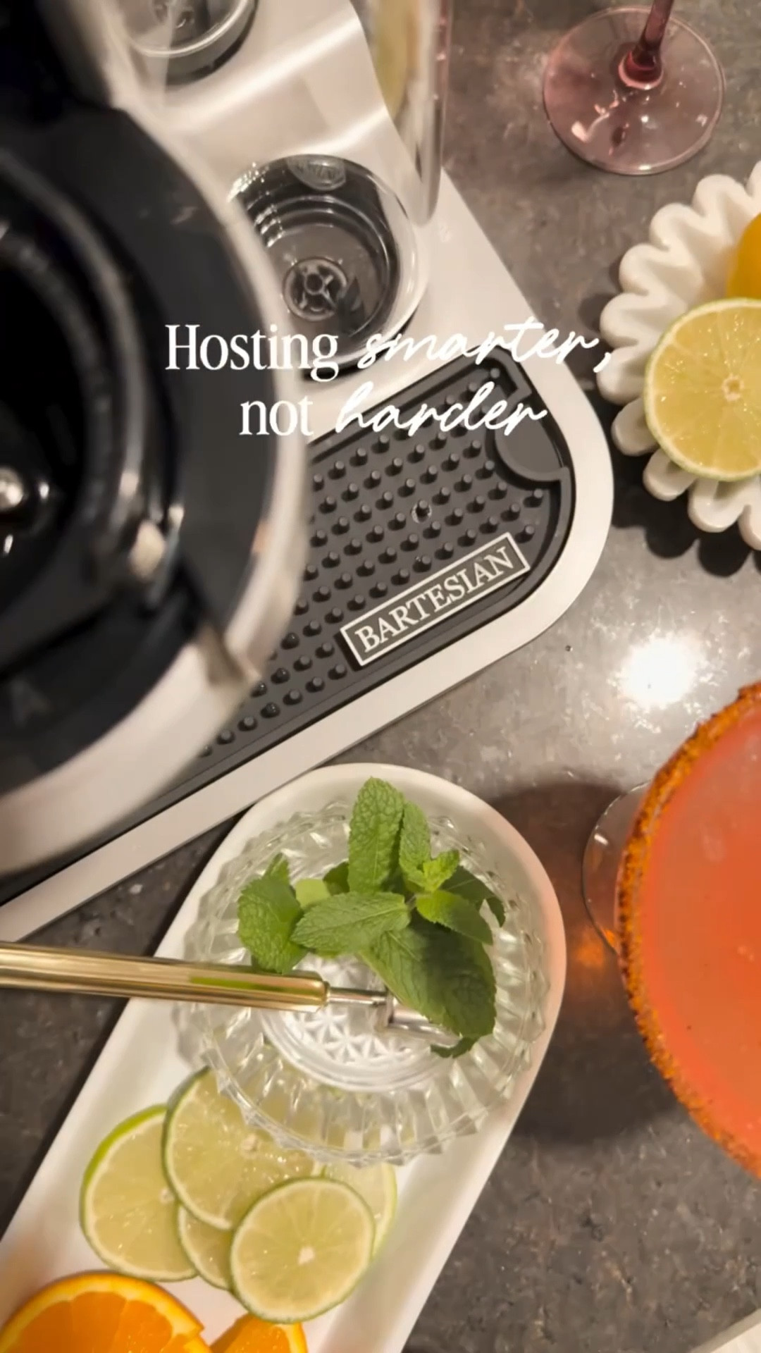 Hosting just got an easy button! 

Here’s my secret to making it feel special without doing the most. The @bartesian makes cocktails and mocktails in seconds using drink capsules at the push of a button - so easy, but feels so elevated!

Comment “HOST” for the link sent to your inbox!

#gifted #hostingtips #hostingideas #easyhosting #bartesian
cocktail maker machine, bartesian cocktail maker, at home cocktails, easy hosting ideas, home bar setup, entertaining at home, girls night ideas, mom hosting hacks, effortless hosting, kitchen gadget must have, mocktail ideas