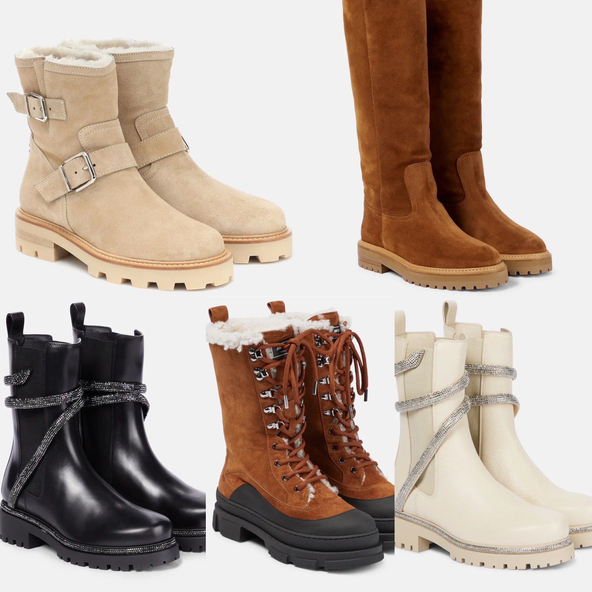 Designer boots sales 🤩 #jimmychoo #boots #renecaovilla 

#LTKshoecrush #LTKSeasonal #LTKsalealert