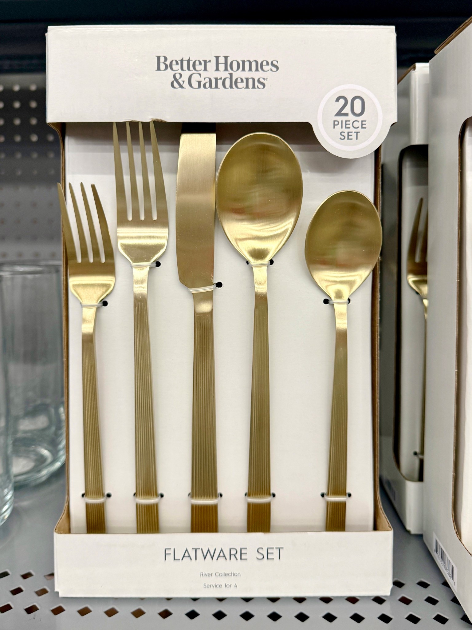 Simple, chic gold flatware that feels luxe without the high-end price tag! 🍴✨ The Better Homes & Gardens River 20-Piece Gold Flatware Set brings a warm, elegant touch to any table — perfect for everyday meals or holiday dinners. 💫 Dishwasher safe and affordable, it’s the easy way to elevate your place settings. Linked this set plus a few other gold flatware options! 💛#GoldFlatware #Dinnerware #WalmartFind

#LTKHoliday #LTKFindsUnder50 #LTKHome