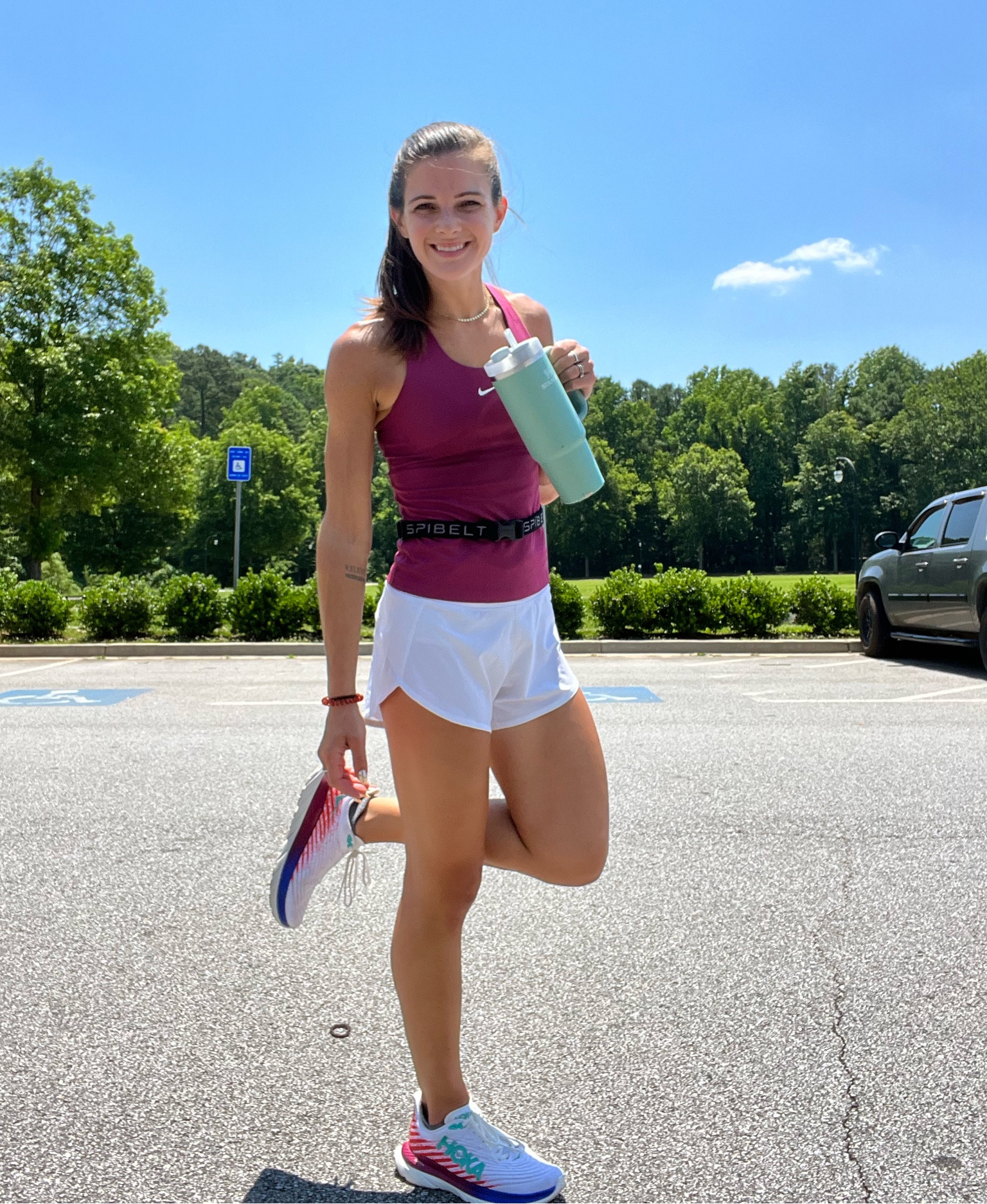Summer running- feeling v matchy matchy 