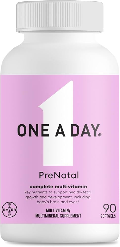 ONE A DAY Women's Prenatal 1 Multivitamin, Supplement for Before, During, and Post Pregnancy, Inc... | Amazon (US)