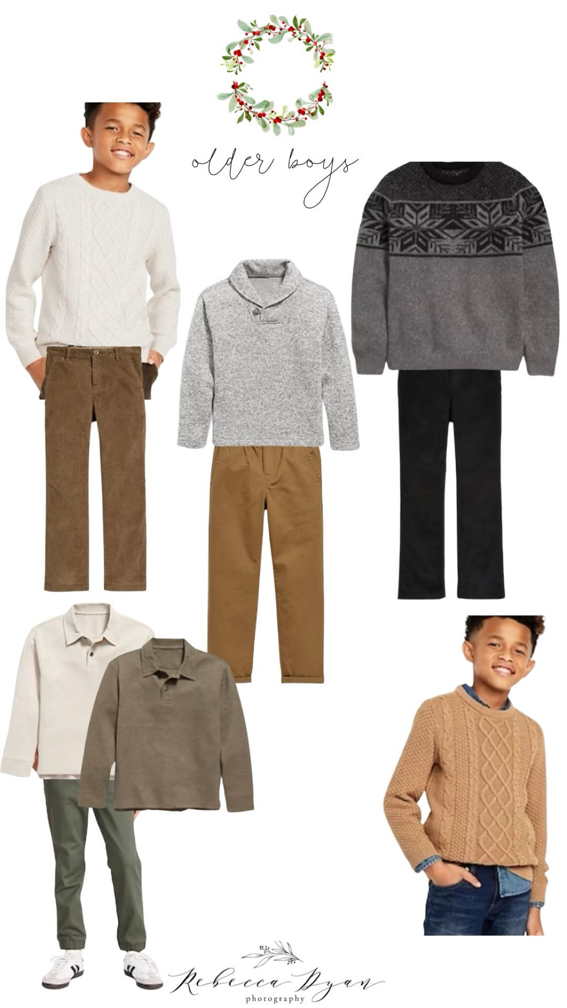 Older boys outfits for fall family photos or Santa  

#LTKHolidaySale #LTKSeasonal #LTKkids