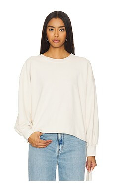 perfectwhitetee Zayne Sweatshirt in Sugar from Revolve.com | Revolve Clothing (Global)