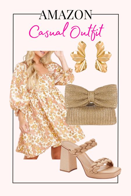 Amazon casual outfit idea! Spring dress, vacation outfit 

#LTKstyletip #LTKfindsunder50