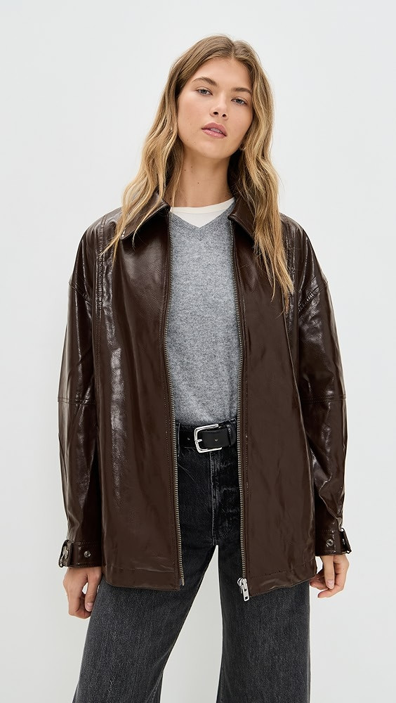 Sloane Faux Leather Jacket | Shopbop