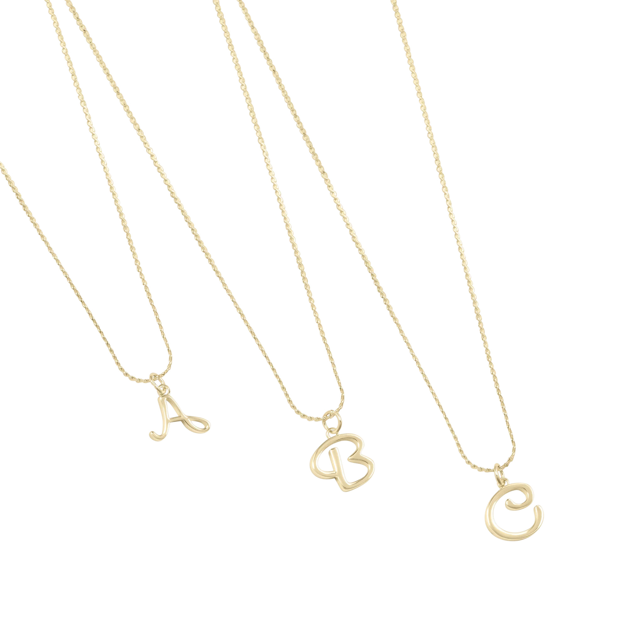 Script Necklace | Electric Picks Jewelry