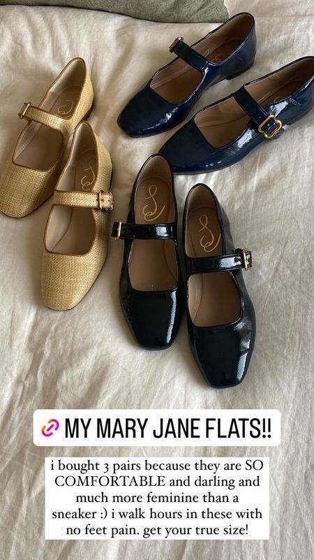 my absolute favorite mary jane flats!! bought them in 3 colors and i’m still eyeing more 👀

#maryjanes #maryjaneflats #flats #ballerinaflats #samedelman #springshoes #summershoes

#LTKstyletip #LTKeurope #LTKtravel